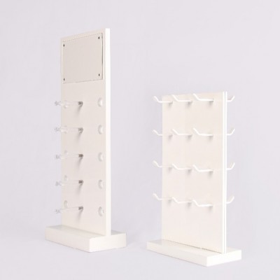 Wholesale 8 pcs acrylic sunglass optical holder display stand with graphic