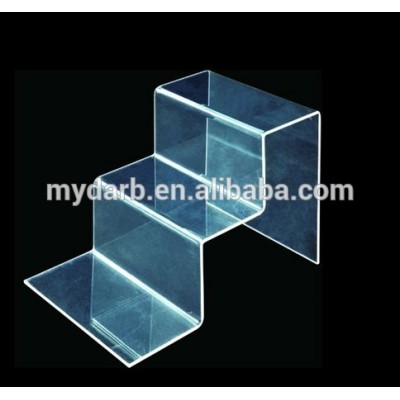 Customized acrylic shoe display/acrylic slatwall shoe shelf/acrylic shoe holder