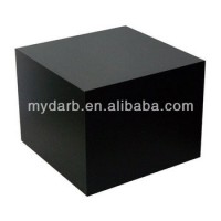 Wooden painted cube display stand