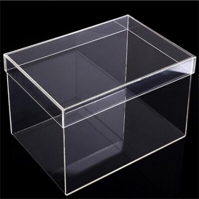 best selling good quality high clear acrylic shoe display box/Acrylic Sneaker Box