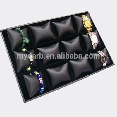 Factory price customized jewelry watch cushion box tray