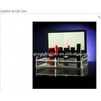 The latest wide varieties lipstick acrylic cosmetics display holder/display counter