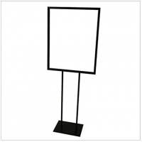 Floor Standing Poster Display stand Metal Bulletin Sign Holder